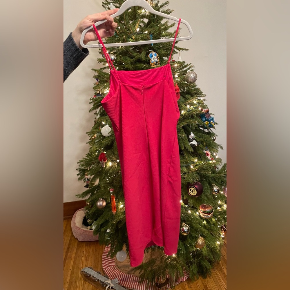 European dress it says size L but fit Medium